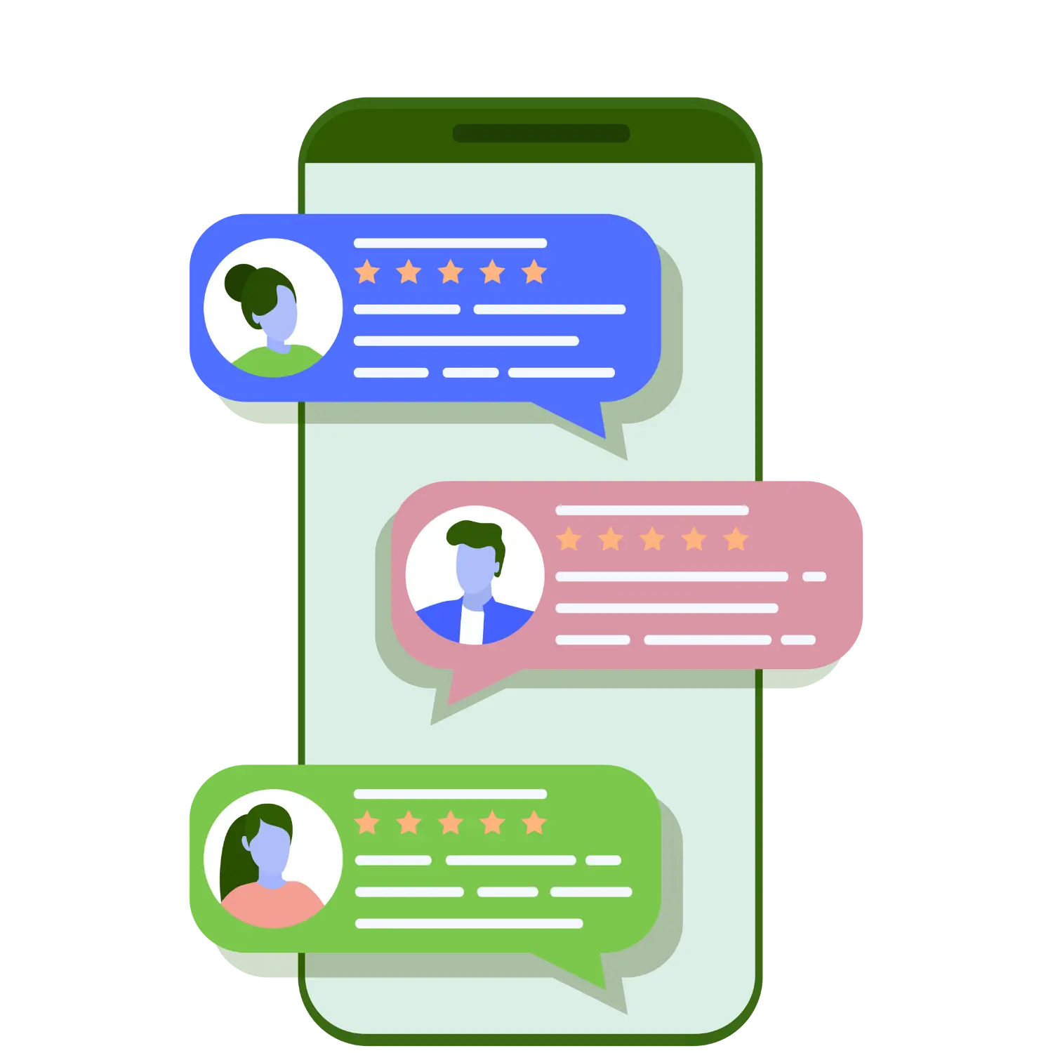 Customer Reviews on Phone